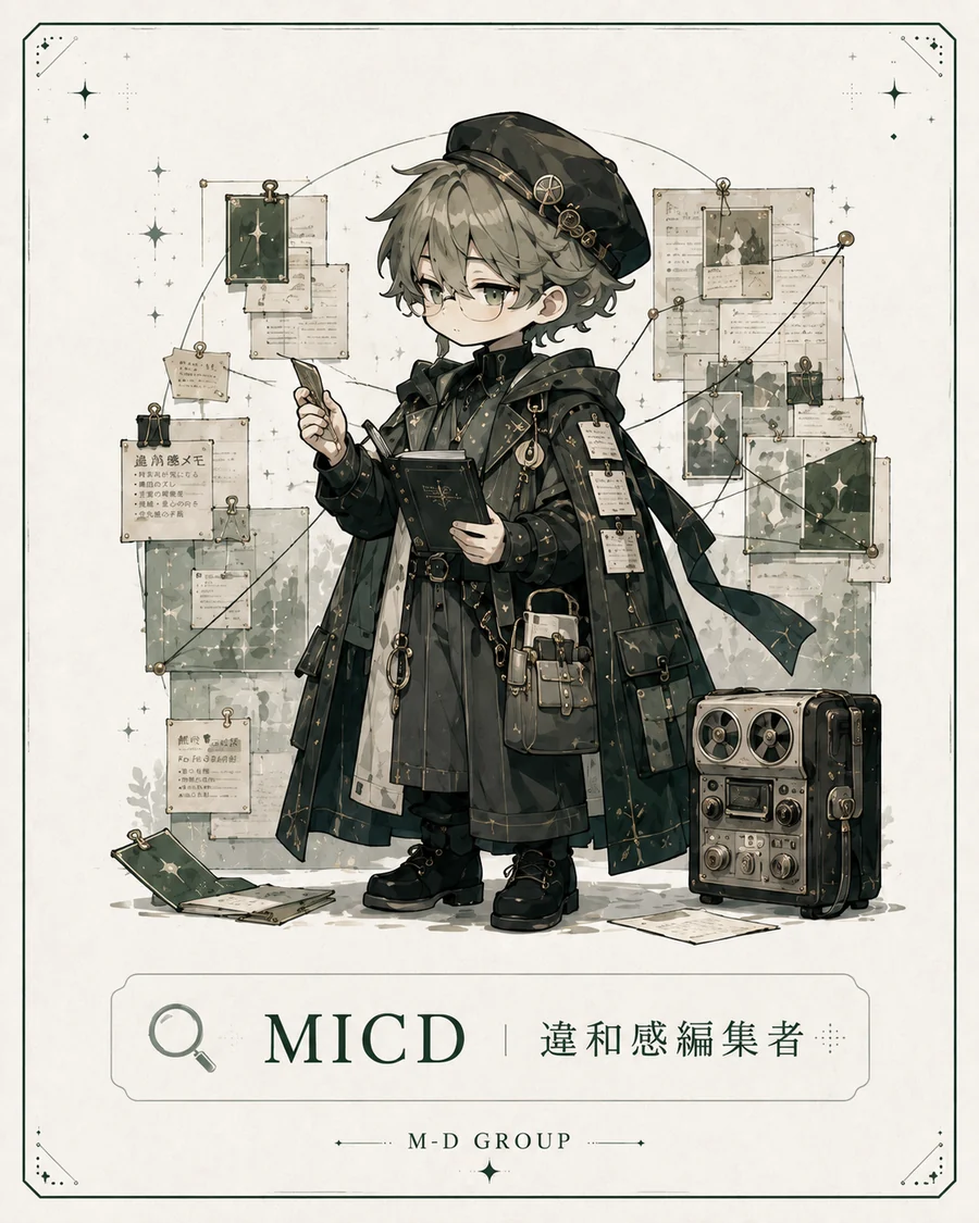 MICD 違和感編集者